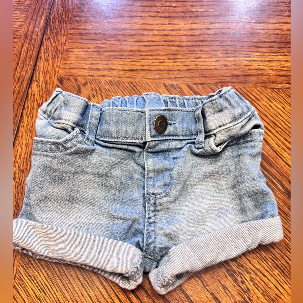 Carter's Light Blue Denim Shorts for Kids